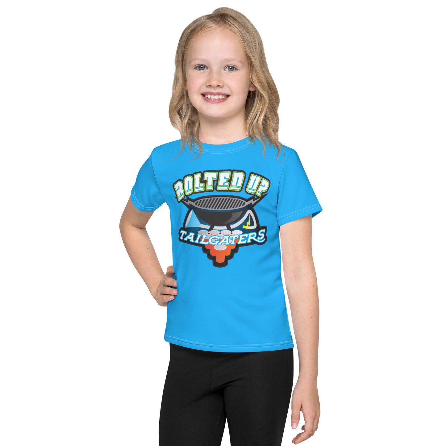 Bolted Up Tailgaters kids t-shirt - short sleeve