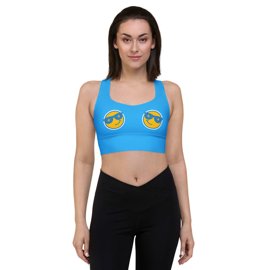 Emoji/Bolted Up Tailgaters Sports Bra