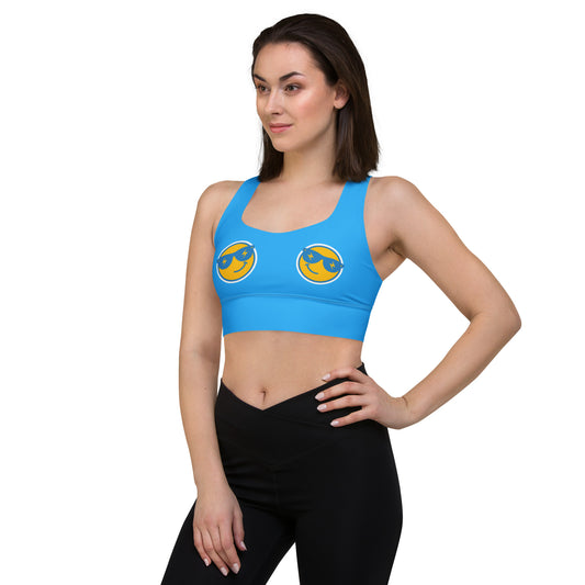 Emoji/Bolted Up Tailgaters Sports Bra